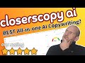 Closerscopy Review: All-In-One Copywriting Software + Indepth Tutorial