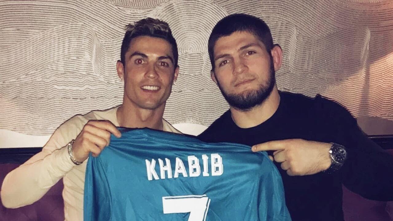 Cristiano Ronaldo's heartbreaking message to Khabib perfectly summarizes  their friendship|Oh My Goal - YouTube