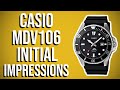 Casio MDV106 (Duro) initial impressions