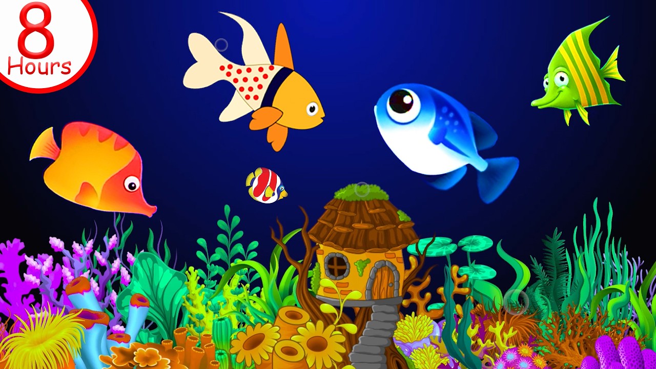 Bedtime Lullabies and Calming Undersea Animation ♫ Baby Lullaby #182