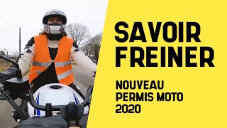 Savoir freiner - Nouveau permis moto 2020