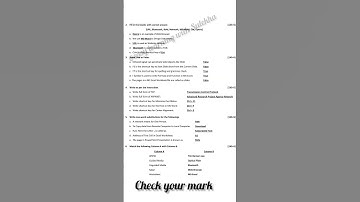 OAVS CLASS 7th ICT Annual Exam Question Answer -2023