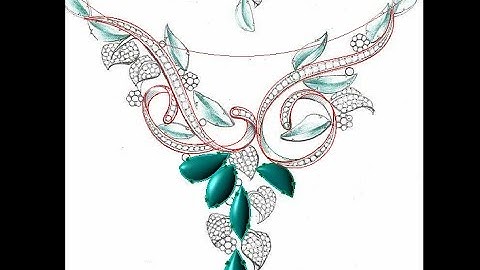 jewellery design neckless part 1 for beginners  rhino cad matrix gemvision 25 12 17