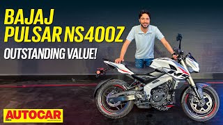 Bajaj Pulsar NS400Z walkaround  Meet the most powerful Pulsar @autocarindia1