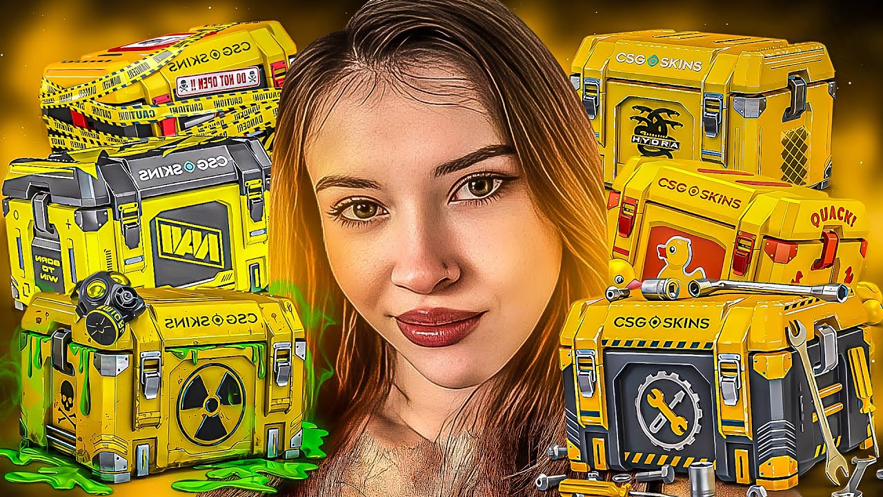otworzyłam tylko ZÓŁTE skrzynki na csgo-skins... *profit?!*