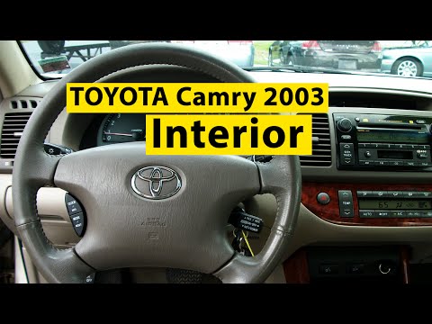 Toyota Camry 2003 Interior Youtube