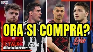 CALCIOMERCATO MILAN: VLAHOVIC, RETEGUI, XHAKA | Talk con Gianluigi Longari