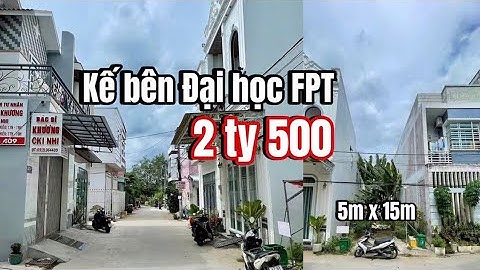 NỀN GẦN ĐẠI HỌC FPT CẦN THƠ THÍCH HỢP ĐỊNH CƯ 