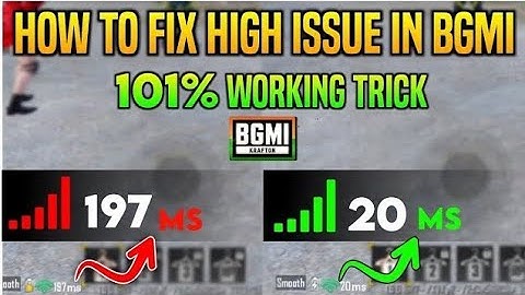 HOW TO GET LOW PING IN BGMI | 20MS SECRET SETTING FOR NETWORK | BGMI LOW MS TRICKS TAMIL