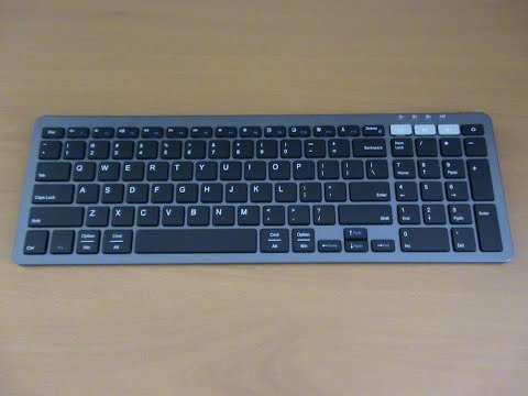 Video: So Schließen Sie Eine Drahtlose Tastatur An