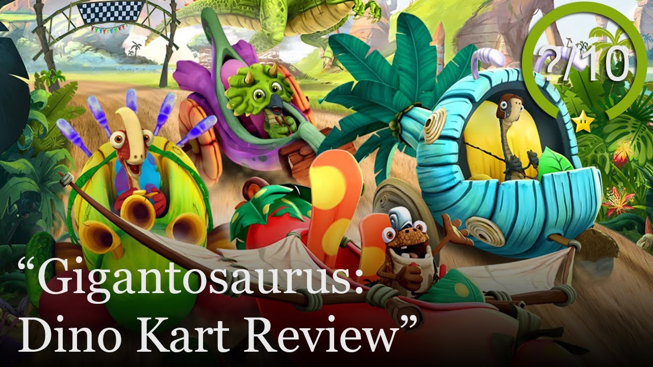 Gigantosaurus: Dino Kart Review [PS5, Series X, PS4, Switch, Xbox One, & PC] (Video Game Video Review)