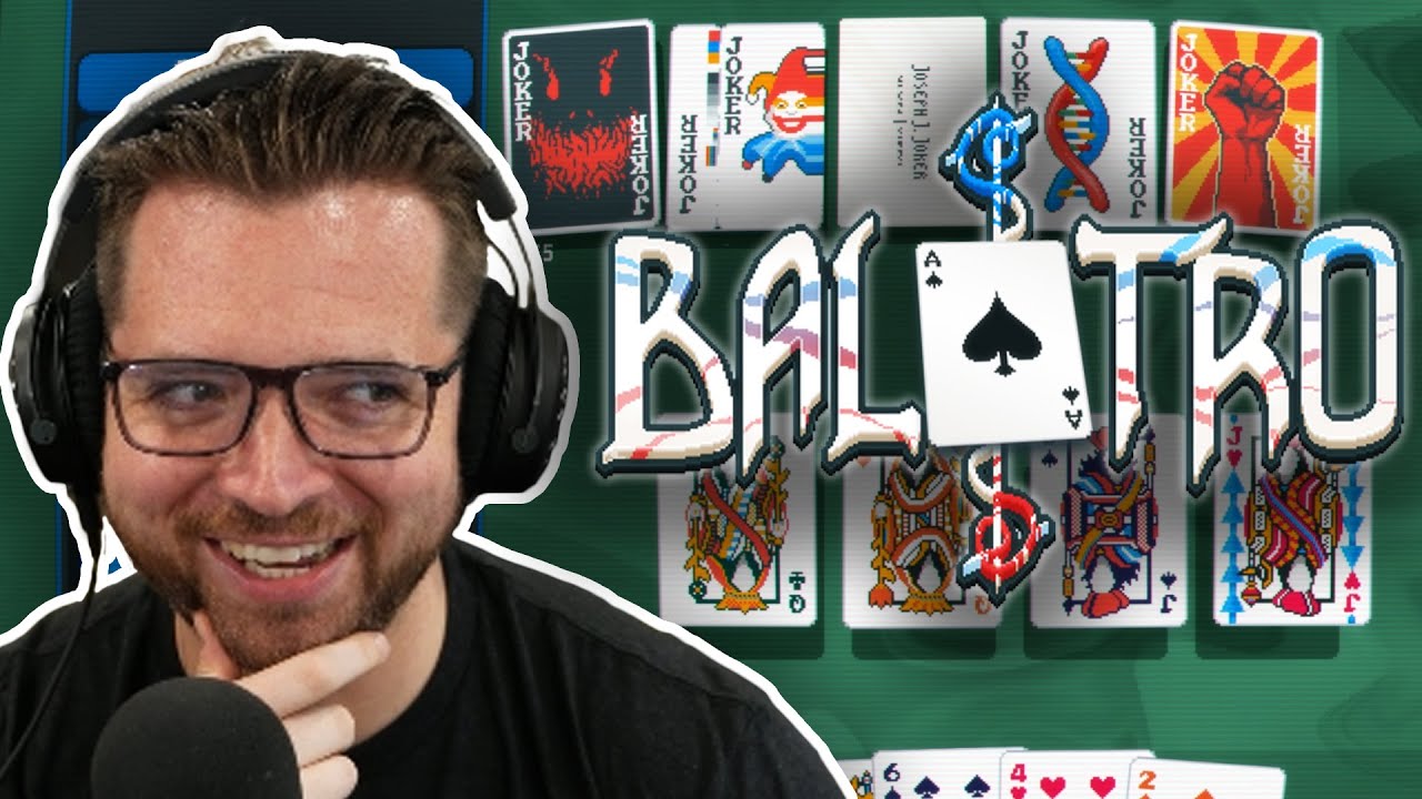 First time playing BALATRO and I am HOOKED - YouTube