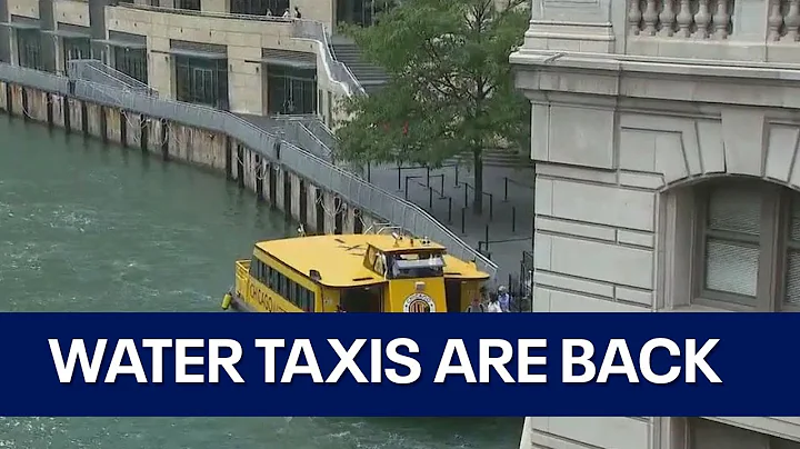 Chicago Water Taxis return to full service with some changes this year