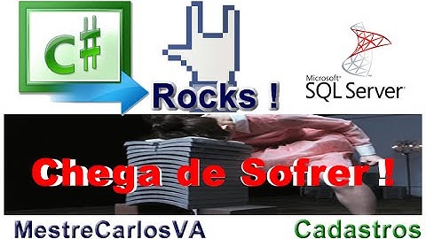 Criando Cadastro Básico com BindingSource - Banco de Dados C# - MestreCarlosVA