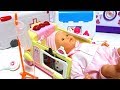 Baby doll ambulance hospital toy