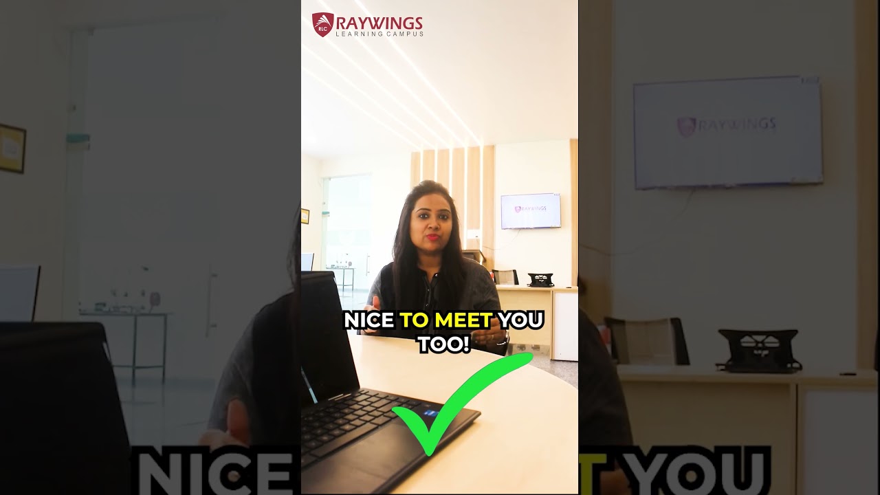Don't say "Me too" in reply to "Nice to meet you" !