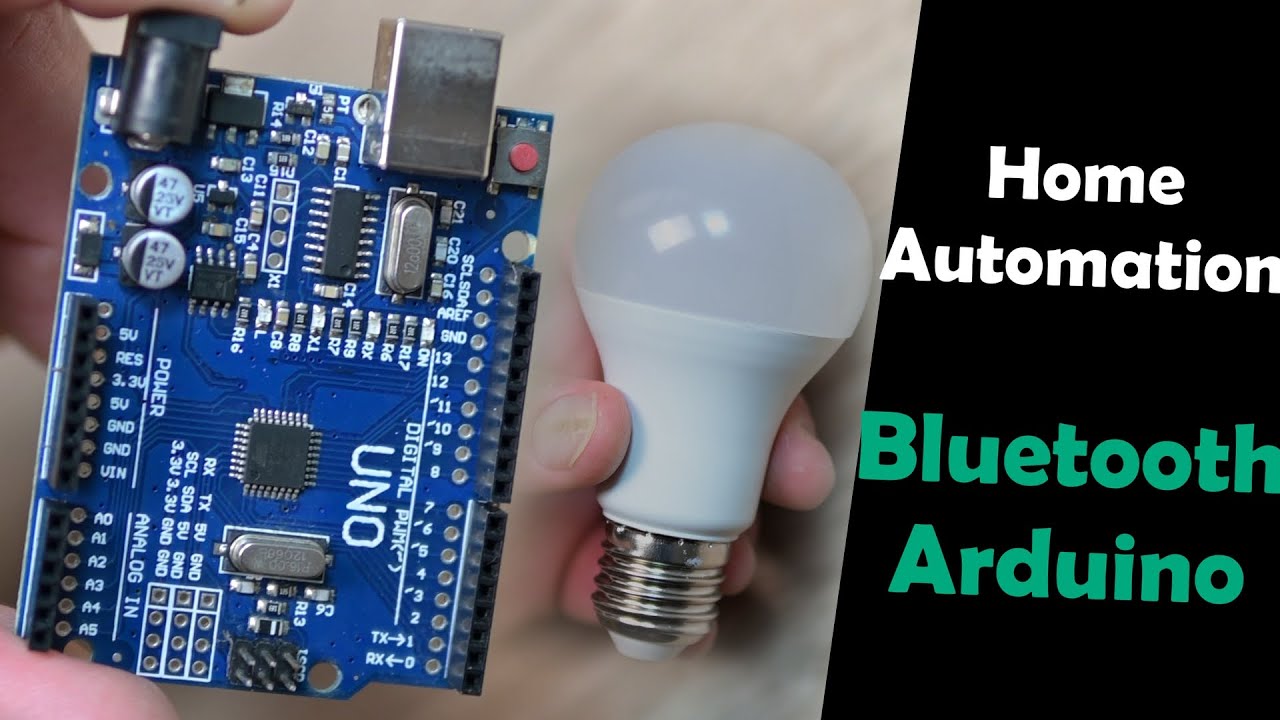 Home automation made easy using arduino bluetooth - YouTube