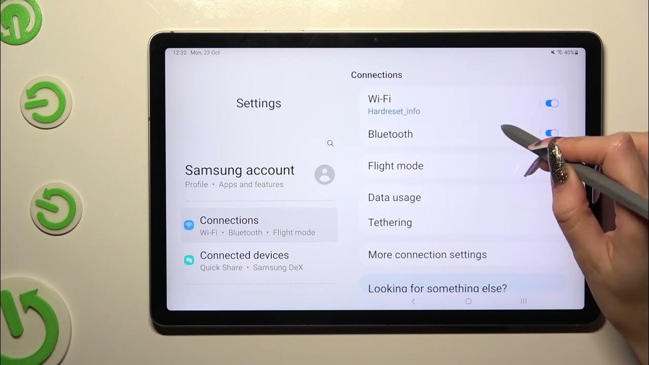 How To Pair Samsung Tablet To Bluetooth Speaker How to Connect Bluetooth Device to SAMSUNG Galaxy Tab S9 FE - YouTube