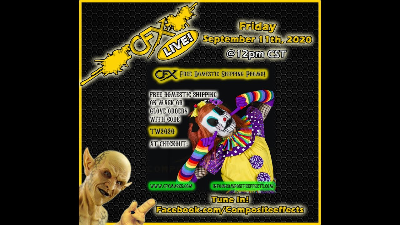 CFX LIVE! - 12 pm Friday, September 11th, 2020