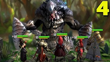 BEST RPG GAME Heroes Forge: Battlegrounds ANDROID IOS MOBILE GAMEPLAY Parte 4