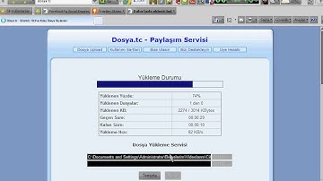 dOSYA uPload etme
