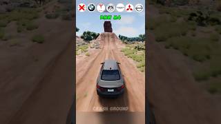 Jump &amp; Brake Test  #beamngdrive #beamng #carcrash #cars #beamngcrashes