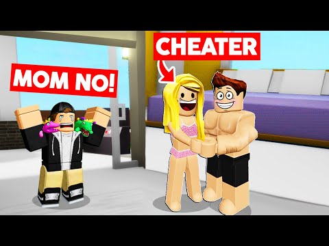 evil stepmom cheated on my dad in roblox