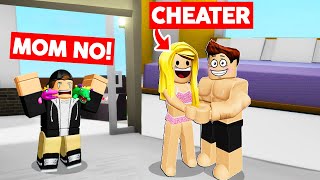 evil stepmom cheated on my dad in roblox