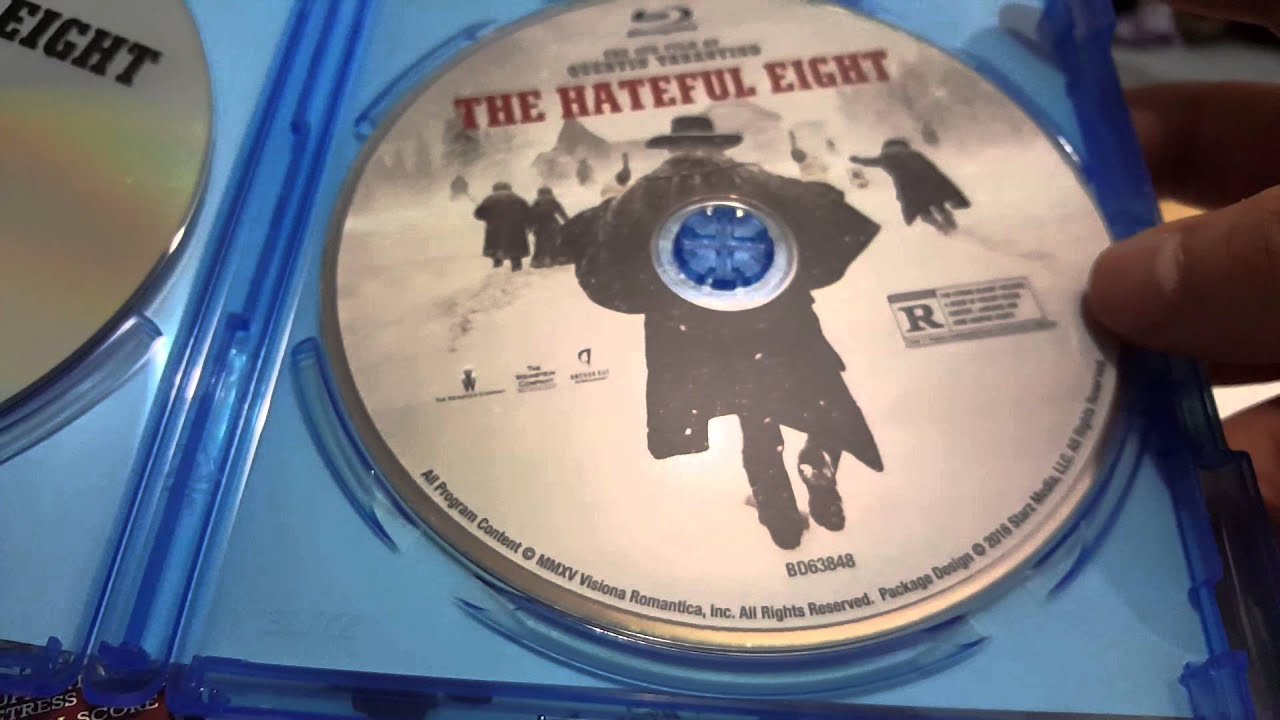 The Hateful Eight Blu Ray Unboxing Youtube
