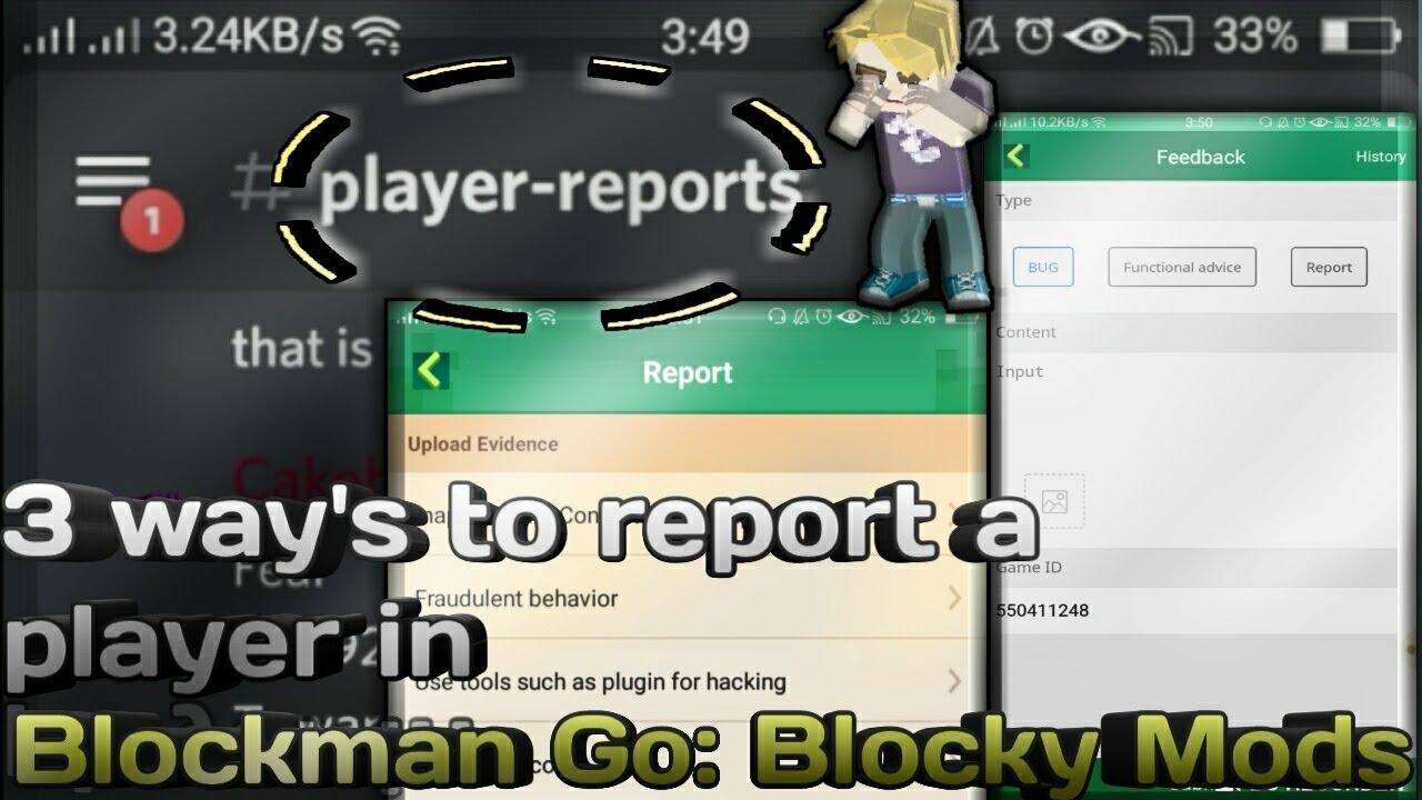 Player reports. Report Player. Player Report плагин. Скрин бан блокман го читы.