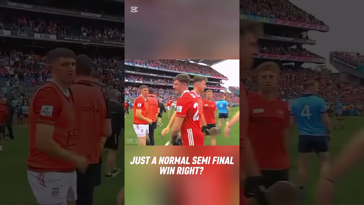 Cork to the All Ireland final🎊 