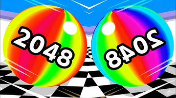 Ball Run 2048 Vs Reverse Game Play_Part_115_ios, Android new update#ballrun2048 