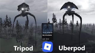 ROBLOX War of the Worlds - Becoming and Dying as a Tripod and Uberpod