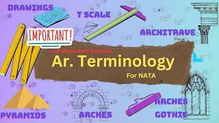 Architectural Vocabulary Explained |  Most important Before Exam  | ArchGenesis