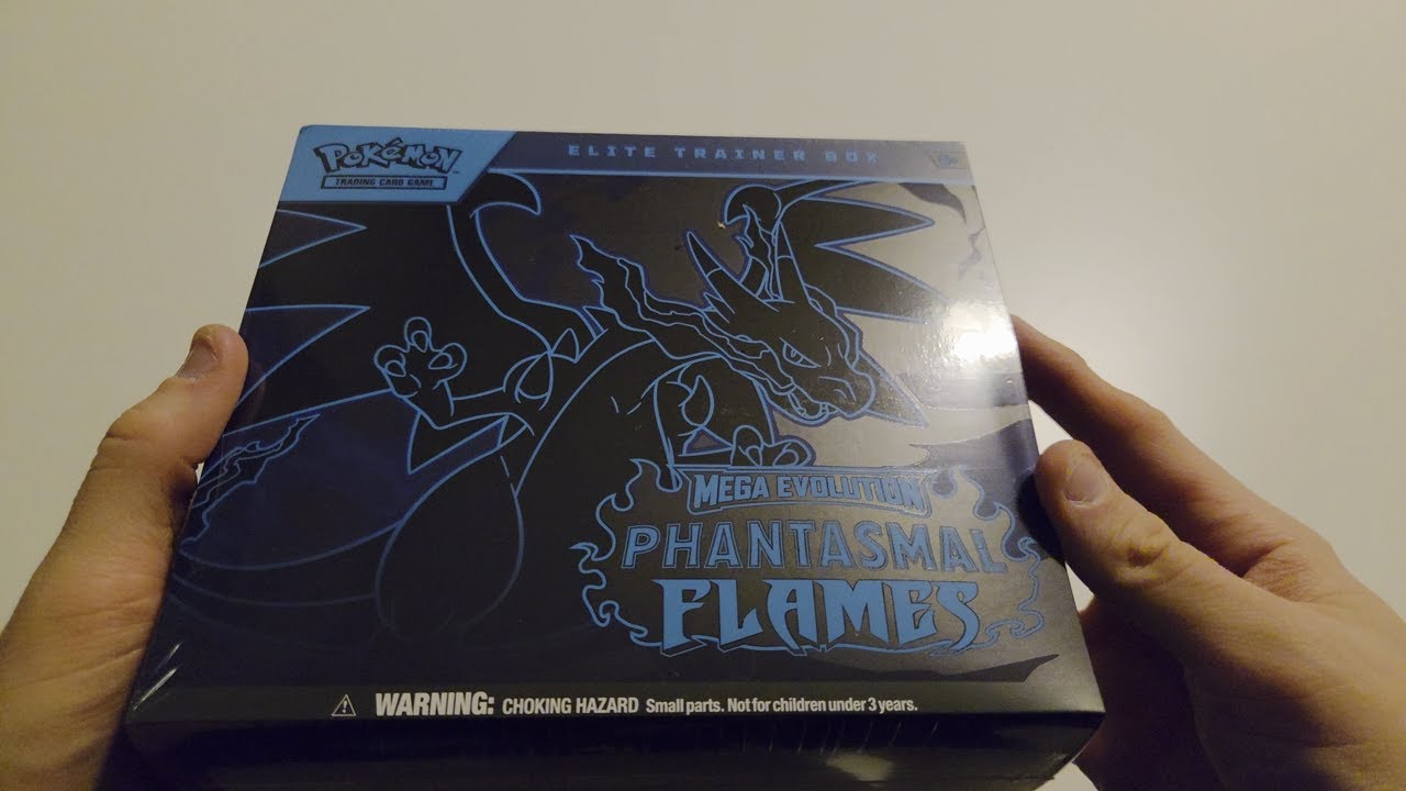 Avataan Pokémon-kortteja: Phantasmal Flames Elite Trainer Box