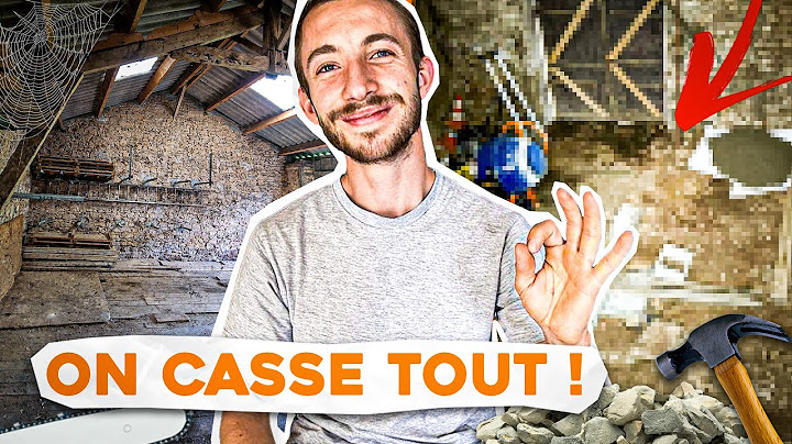 Je CASSE TOUT le plancher de la GRANGE (pas passé comme prévu) | LeRefuge#4