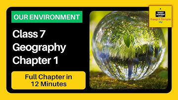 NCERT Class 7 Geography | Chapter 1 : Our Environment