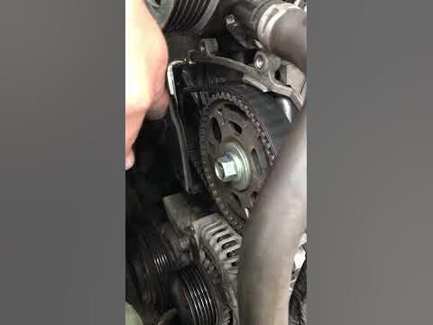 2006 Acura TL Timing belt slack - YouTube