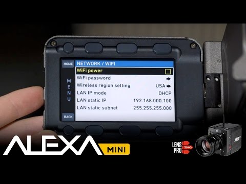 ARRI Alexa Mini - WiFi Setup Instructions