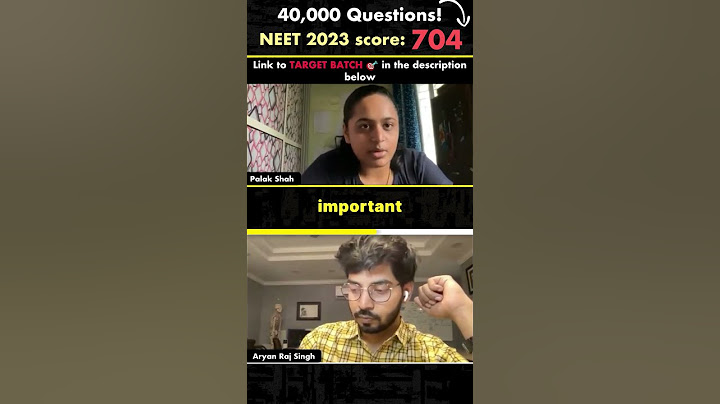 How Many Questions to SOLVE for 700+ in NEET??