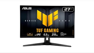 Review: ASUS TUF 27” 1440P 210Hz Gaming Monitor VG27AQL5A Fast IPS 0.3ms