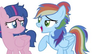 Rainbow can't pull!! But... Twidash foreverr❤💜🌈