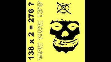 VA / WE ARE 138 Side A (Home-made cassette compilation) - 138 bands / tracks (NOT a Misfits tribute)