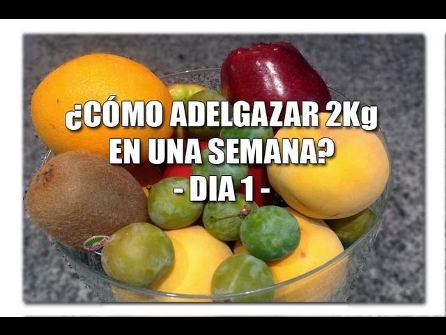 Cómo adelgazar rápido: dieta para perder 2 kilos en 3 días (y 8 en un mes)