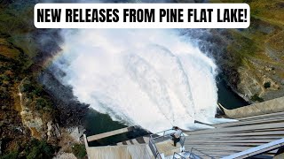 Pine Flat Dam releases Water,although Lake isn't FULL!