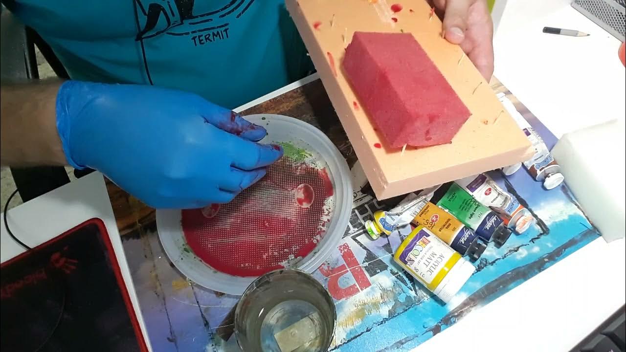 Как сделать самодельный флок для лапки