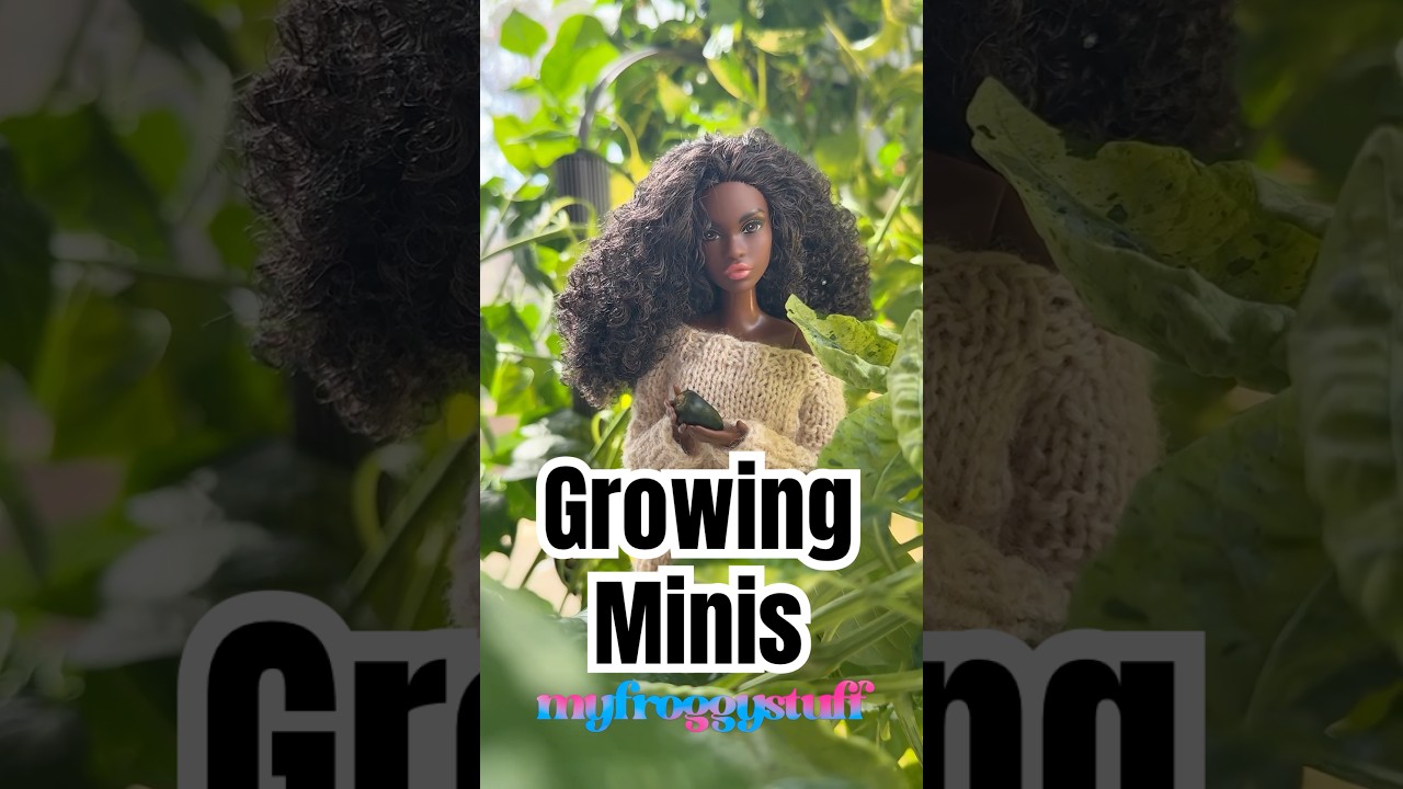 Growing Minis For The Dolls … and the humans | Gardyn | Hydroponic Garden Growing Veggies Inside