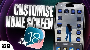 iOS 18 Home Screen Customization - Ultimate Guide to Setup iPhone Home Screen 🔥