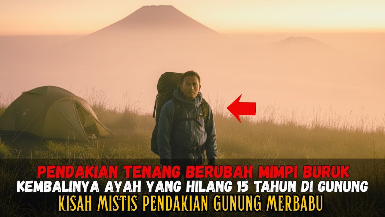 PENDAKI YANG MENCARI KETENANGAN, BERTEMU DENGAN AYAHNYA YANG HILANG DI GUNUNG MERBABU 15 TAHUN LALU