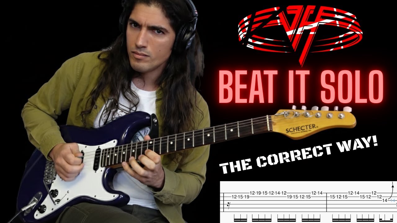 Why Every "Beat It" Tutorial is WRONG (Accurate Tabs + Eb Tuning)